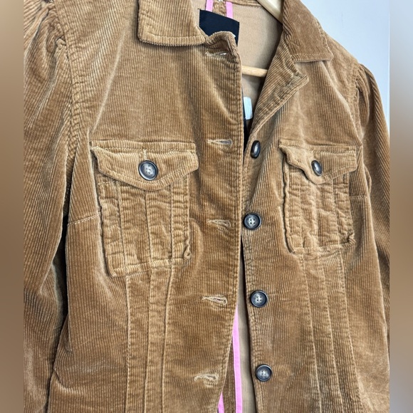 Kut from the Kloth Women's Camel Corduroy Jacket - Picture 5 of 15